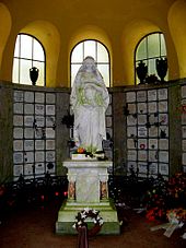 Innenansicht Kolumbarium Nordfriedhof Wiesbaden Quelle: Wikipedia