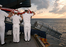 Seebestattung US-Navy 2004